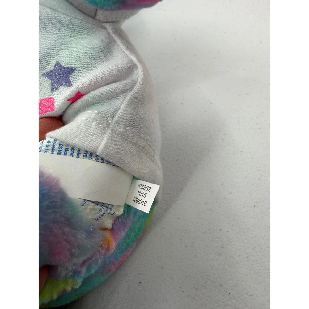 Build-A-Bear Bunny Birthday Princess Plush Tie Dye Blue Pink Purple 20in Stuffed
